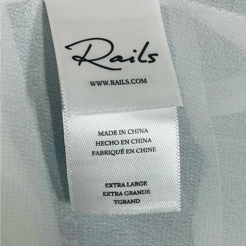 Rails Juni Gardenia Floral Print Dress Size XL New - Picture 7 of 8